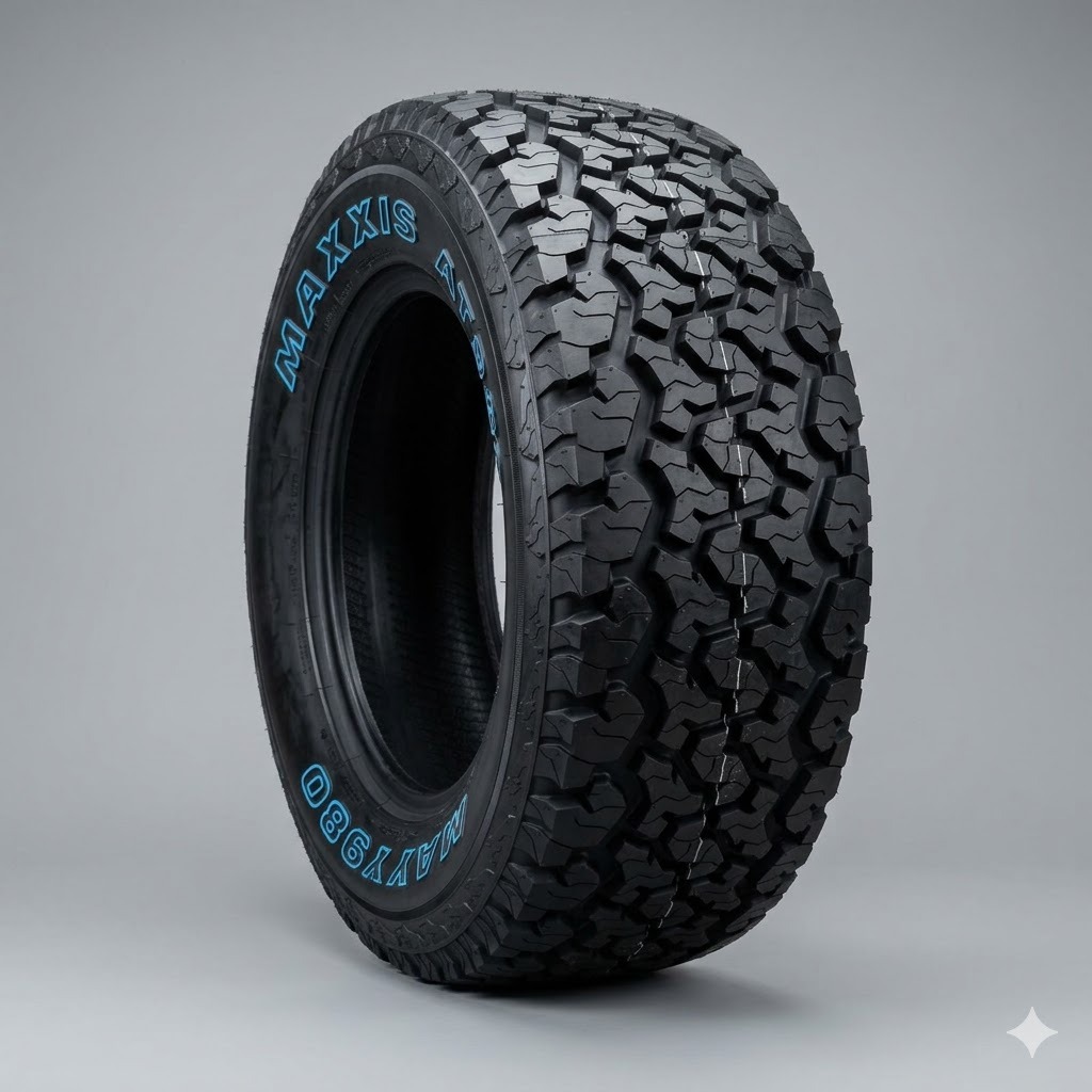 BAN MODEL OFFROAD MAXXIS A/T 980 UKURAN 265 65 R17 BAN MOBIL PAJERO FORTUNER RING 17