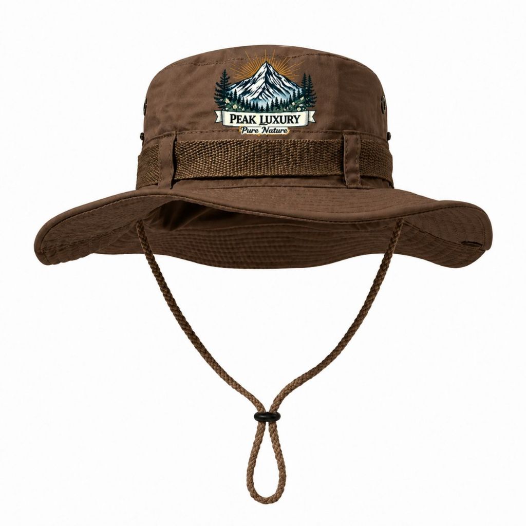 Topi Rimba Gunung Hiking Bucket Hat Korea Fashion Kekinian Pria Wanita Hutan Memancing