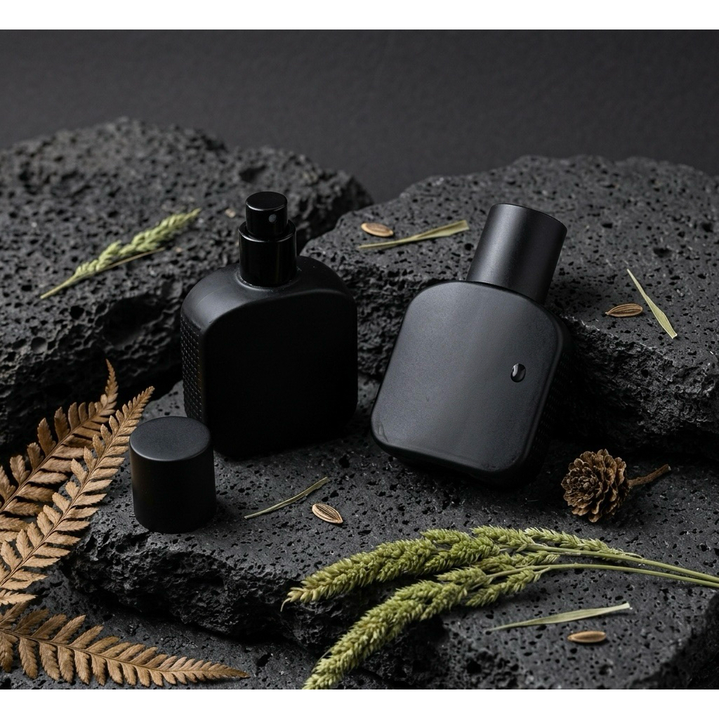 Botol lacoste 30 ml drat black botol parfum