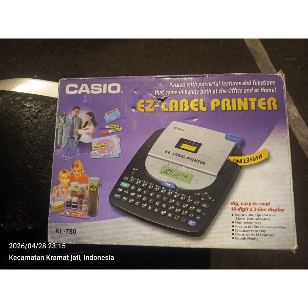 Label it/ print casio
