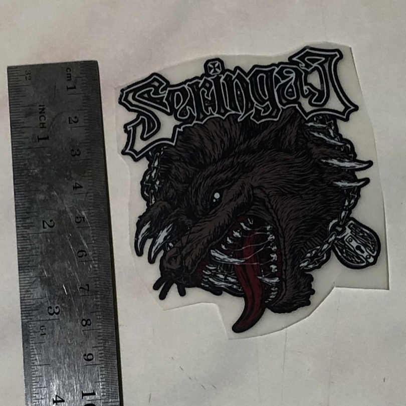 Sablon Seringai Band Logo | Sablon DTF | Sablon Kaos | Sablon Tshirt