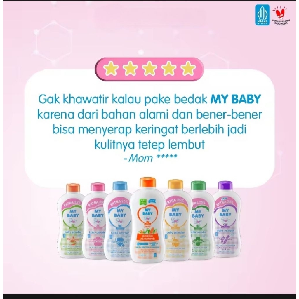 bedak bayi my baby