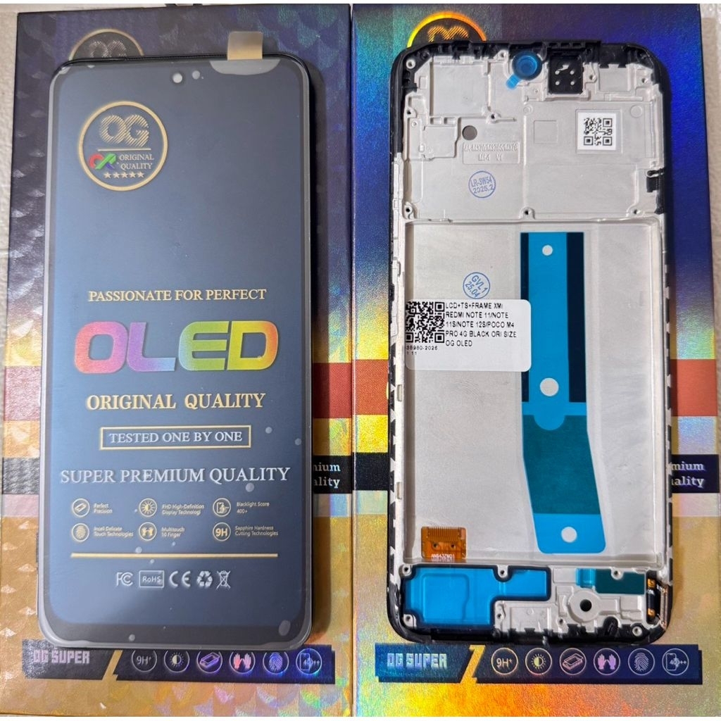 LCD TOUCHSCREEN XIAOMI REDMI NOTE 11 OLED/AMOLED ORIGINAL FULLSET