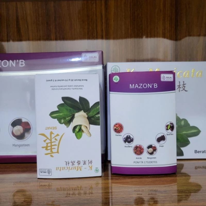Paket Mazon B dan K Muricata Obat Herbal Hentikan Cuci Darah Menurunkan Kadar Kreatinin Mengobati Ga