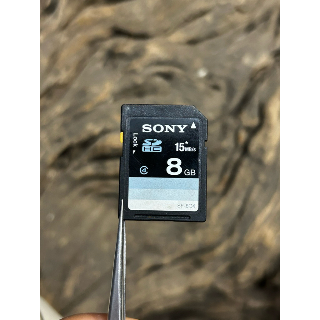 Sony SD Card 8GB Original Bekas Memory Card Digicam Kamera Digital Murah