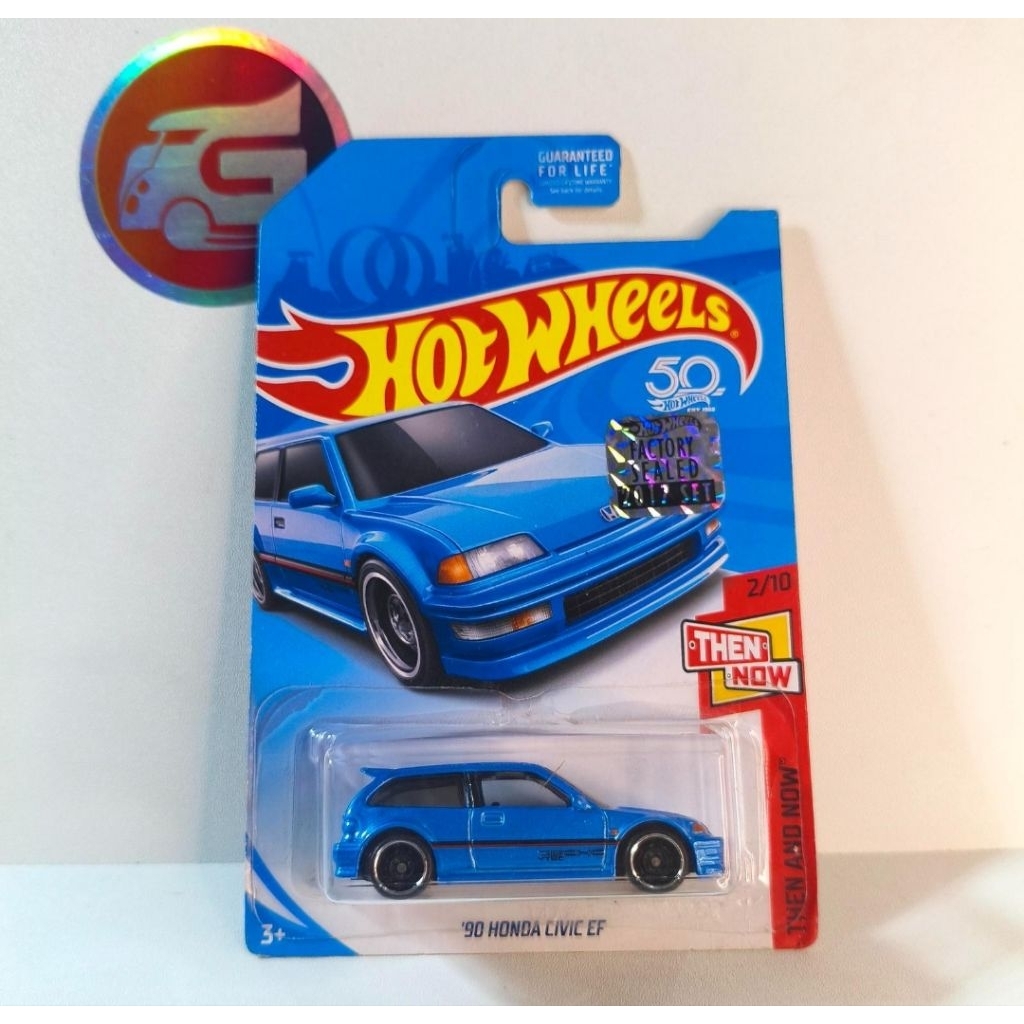 Hot Wheels 90 Honda Civic EF Kmart Exclusive Color Factory Sealed 2017 (VVHTF) - Hotwheels