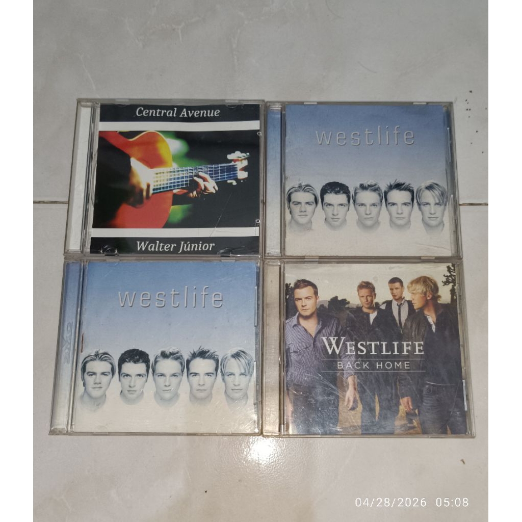 cd WALTER JUNIOR-Central Avenue / WESTLIFE (1) / WESTLIFE (2) / WESTLIFE-Back Home