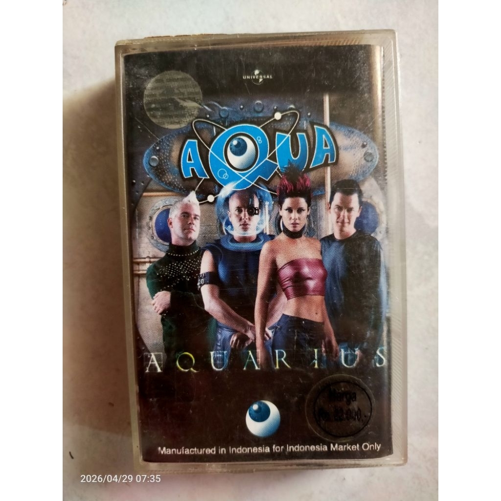 kaset pita jadul AQUA "aquarius"