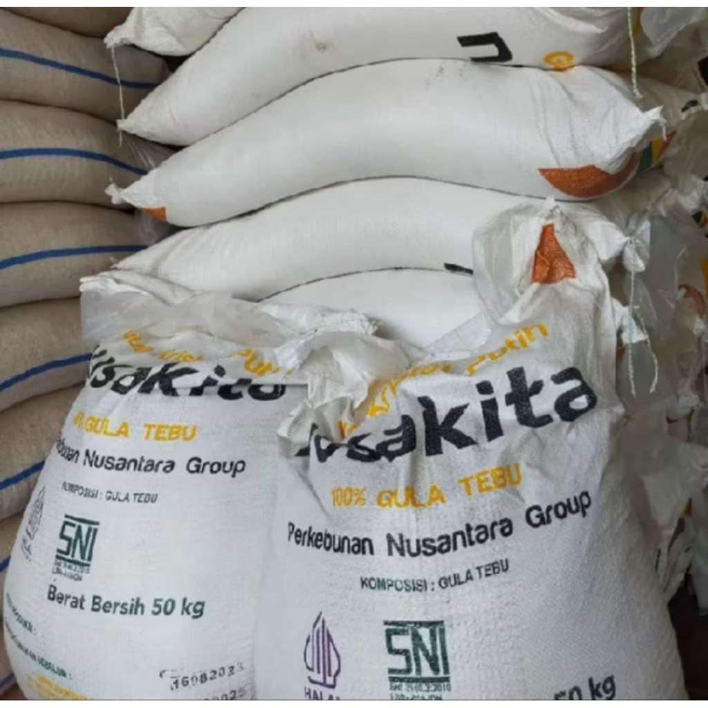 Gula Nusakita 1 Sak 50kg/Gula Pasir Loss 50kg 1 Sak