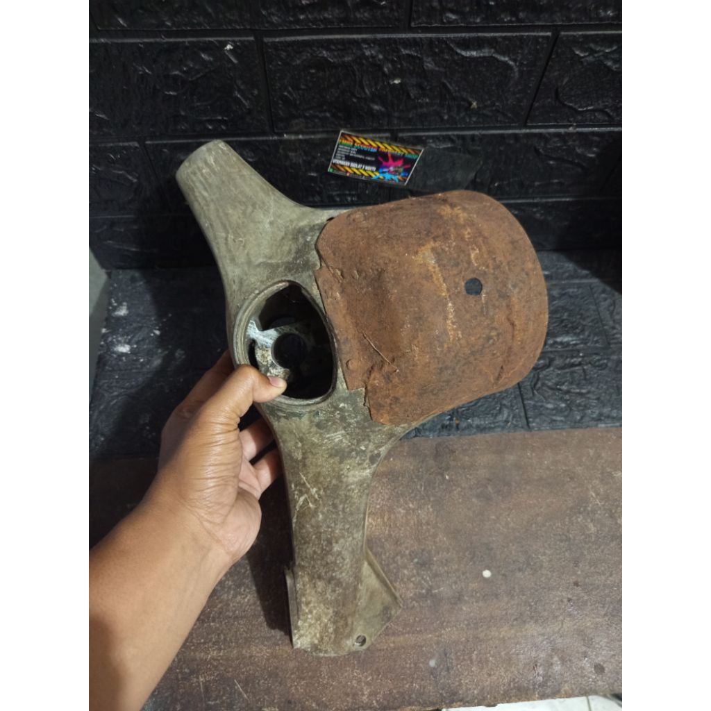Stang stir batok vespa sprint bagol original dari stang asbak
