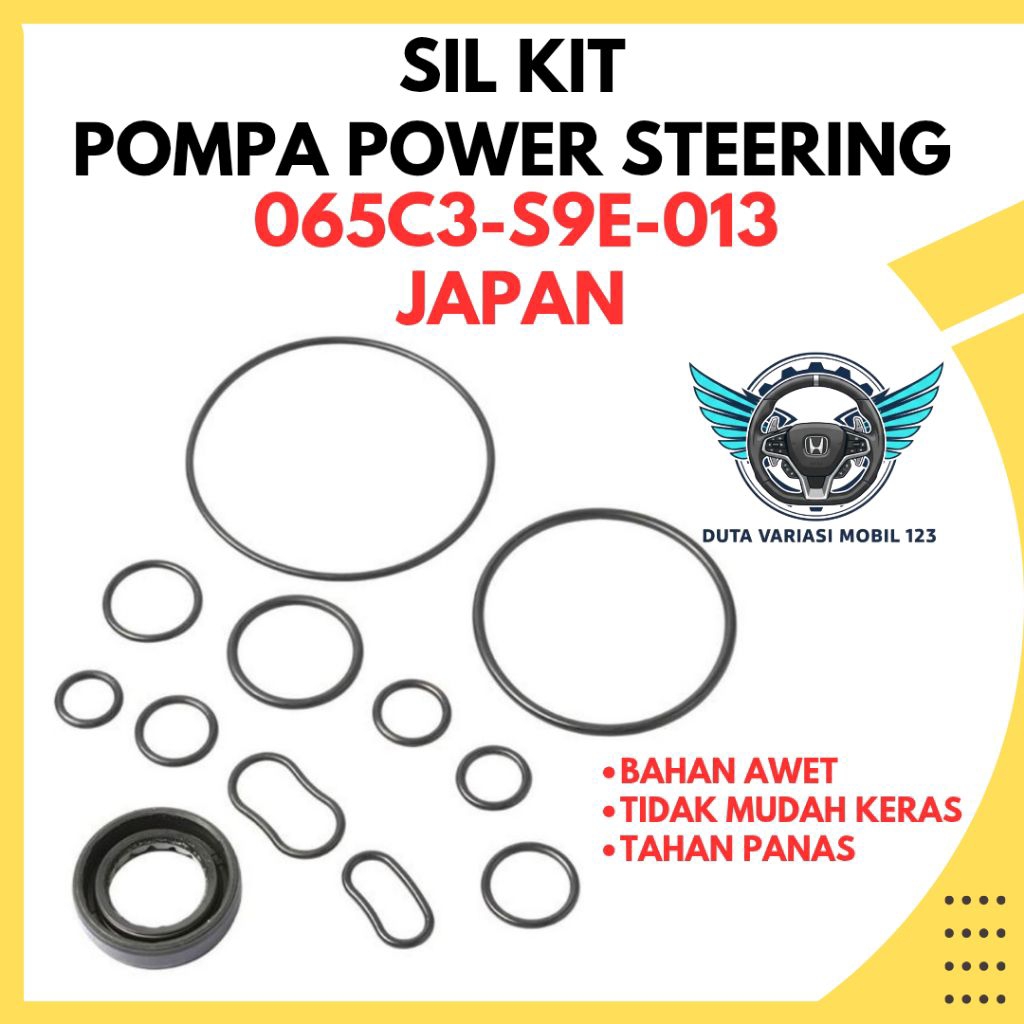 Repair Sil Seal Kit Pompa Power Steering Crv 2008 2009 2010 2011 2012, Crv Gen 3