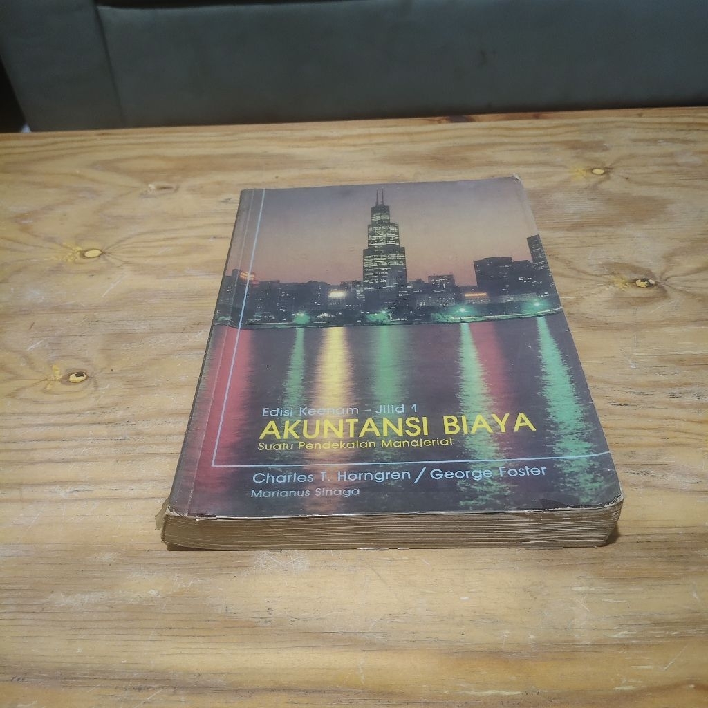 Buku Akuntansi Biaya Edisi Keenam Jilid 1