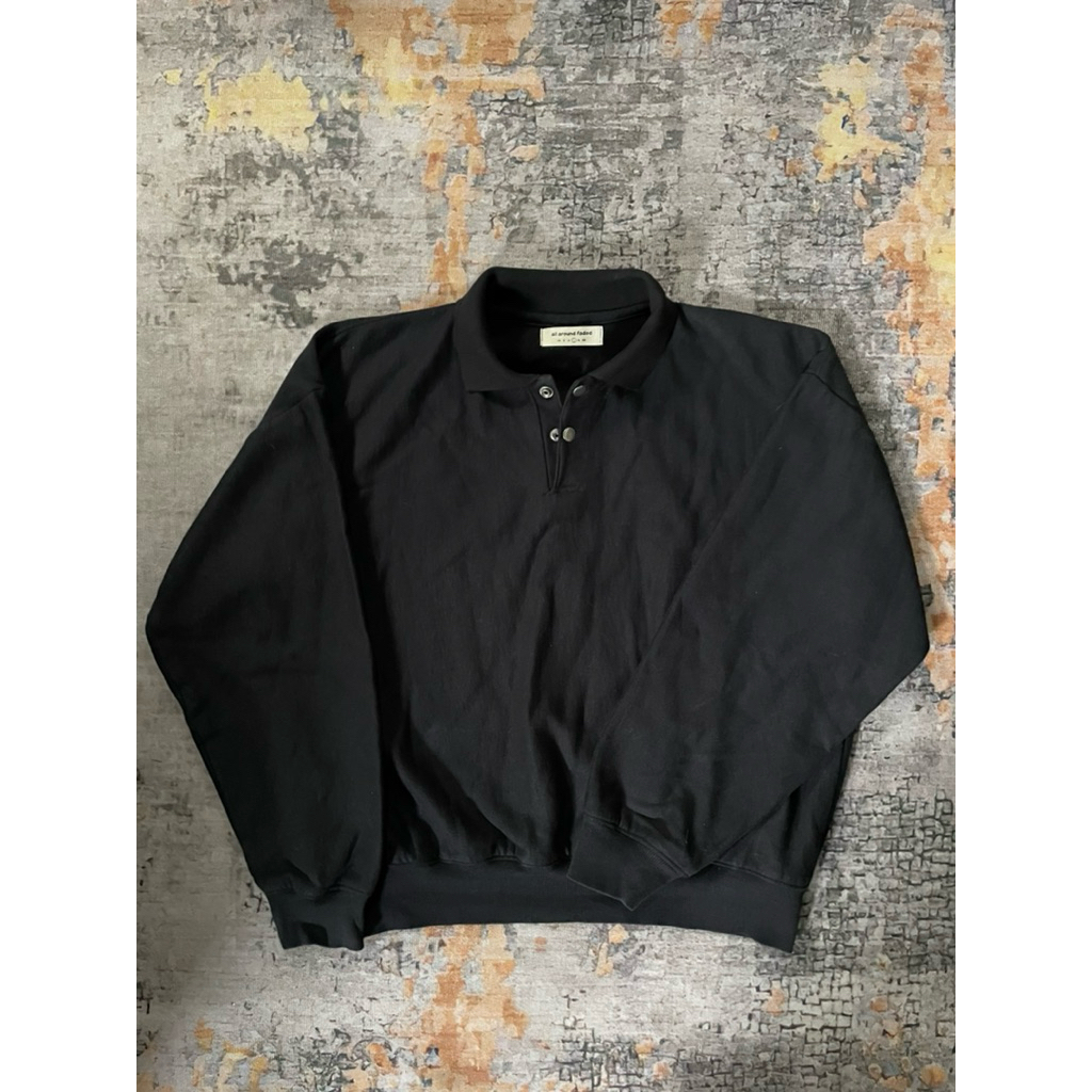all around faded crewneck half heavy wight