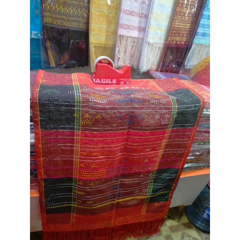 Ulos Sadum Pelangi Hijau Murah