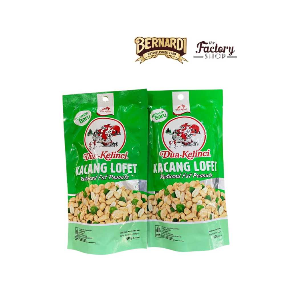 DUA KELINCI KACANG LOFET 60GR