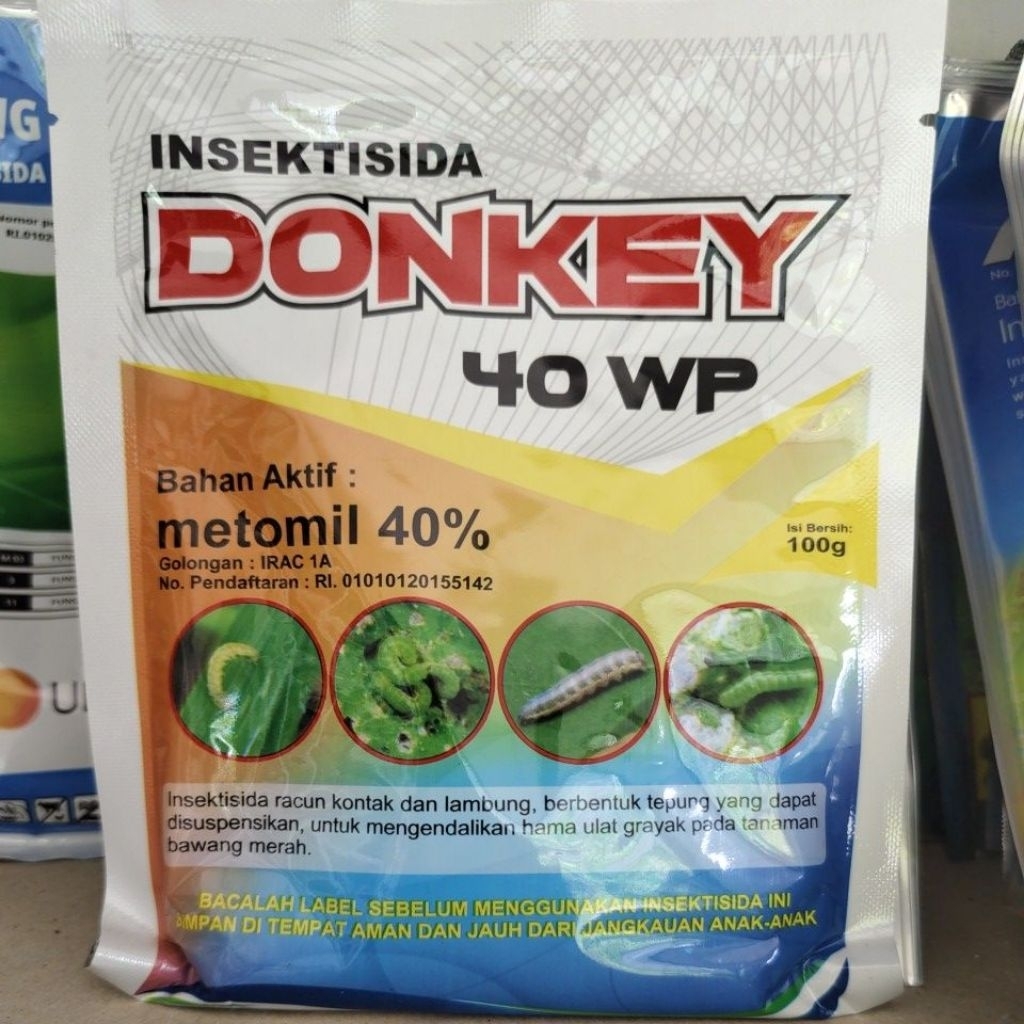 donkey 40wp ready kemasan 100g obat ulat dll