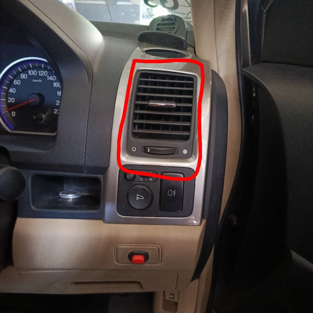 Kisi kisi AC depan KANAN(Sopir) CRV GEN3 2007-2012 Original