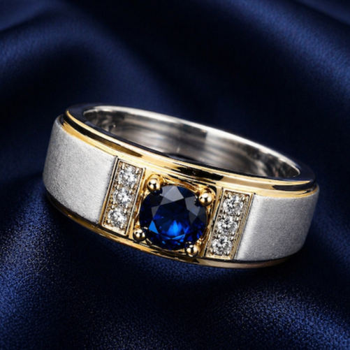 Cincin Ikat Batu Akik & Permata SAN950 EB13 – Ring Perak 950 Original Custom Size Handmade Premium