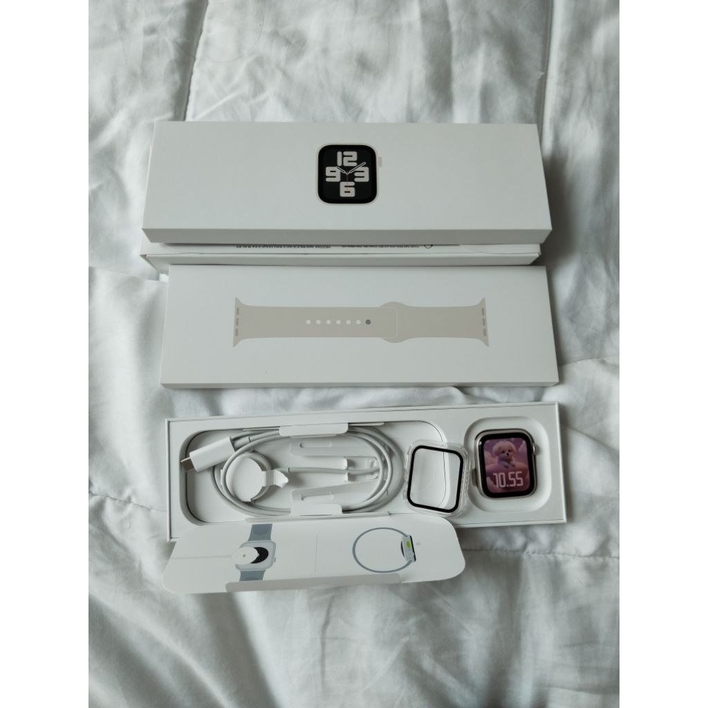 Apple Watch SE Gen 2 40 mm Starlight Second Full Set