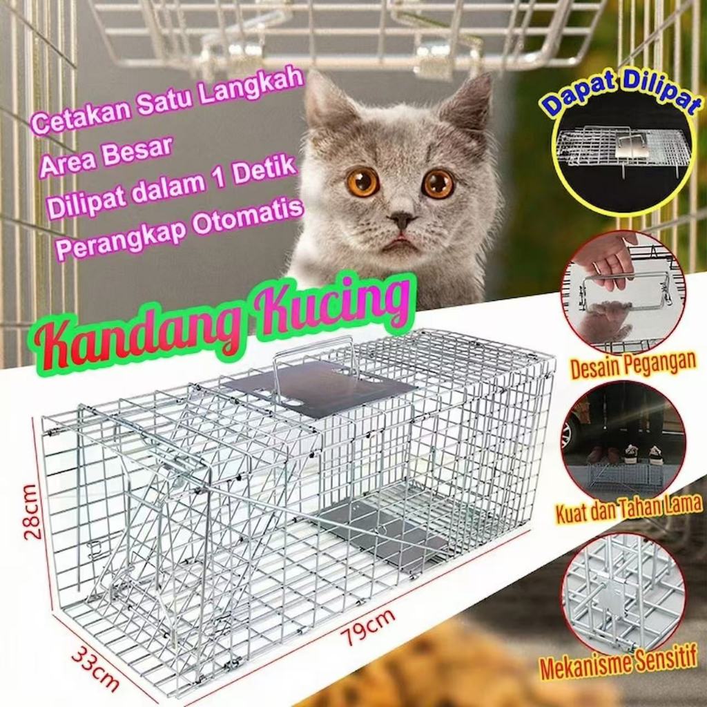 Jebakan Musang Perangkap musang luwak garangan biawak Dapat dilipat