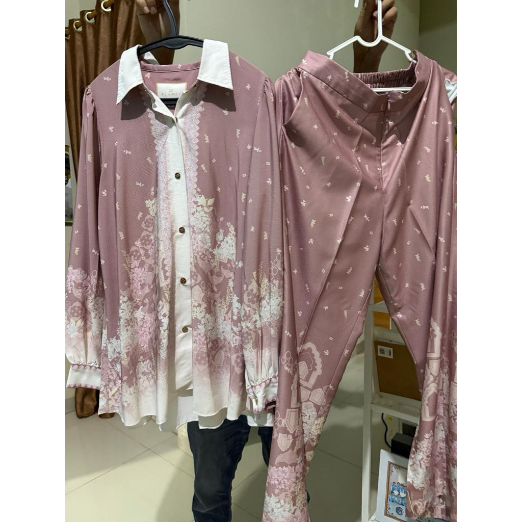 Preloved Wearing Klamby - Set Biyya 2.0 - Dusty Rose