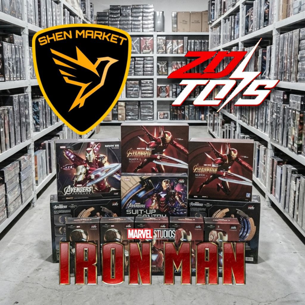 ZD TOYS 1:10 SCALE IRONMAN COLLECTION Marvel Studios Mark 3-85