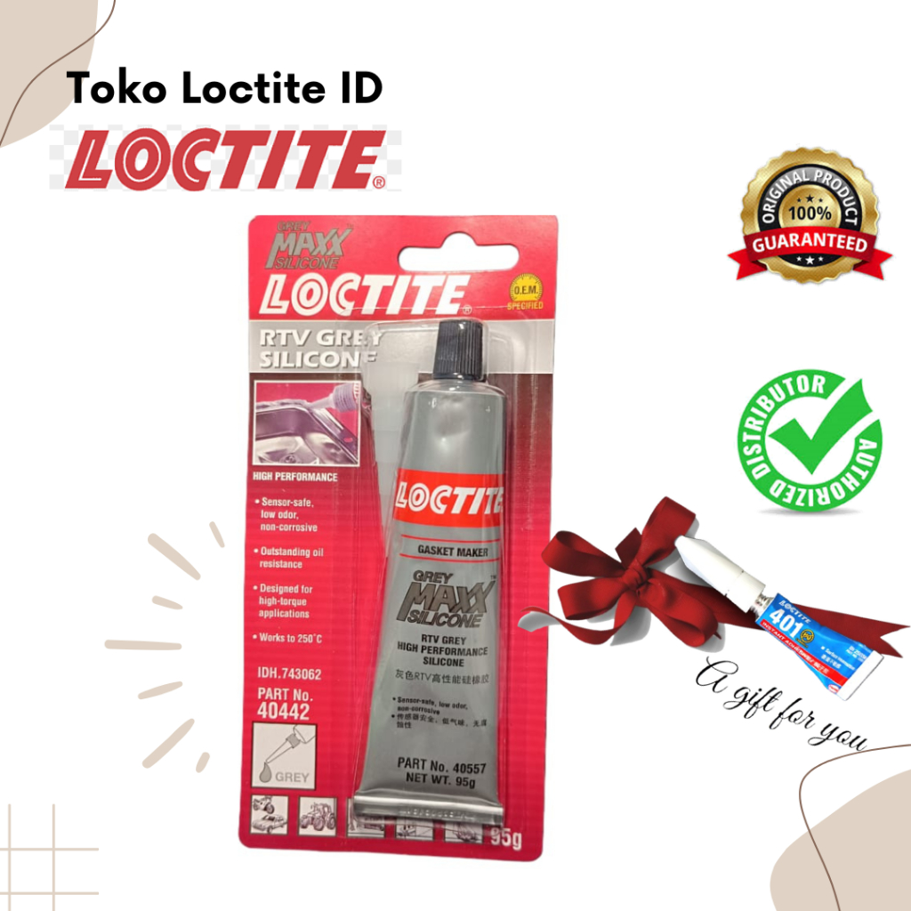 Loctite 5699 Grey Maxx 95 Gr/RTV Grey Silicone Gasket Maker/RTV Tahan Panas Tinggi