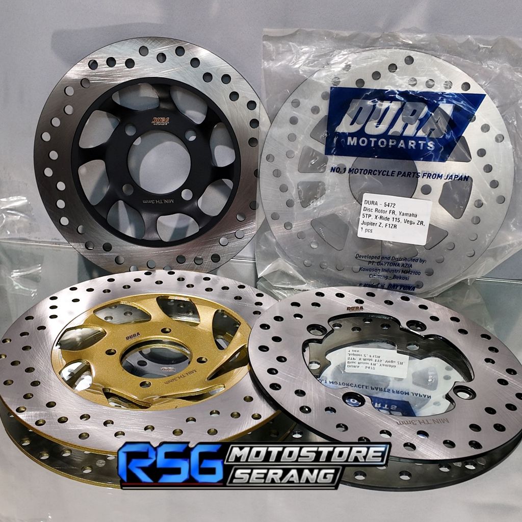 PIRINGAN CAKRAM DEPAN DISK ROTOR FRONT DURA DAYTONA KVB K0J BEAT SCOOPY GENIO NMAX VARIO 125 160 STY