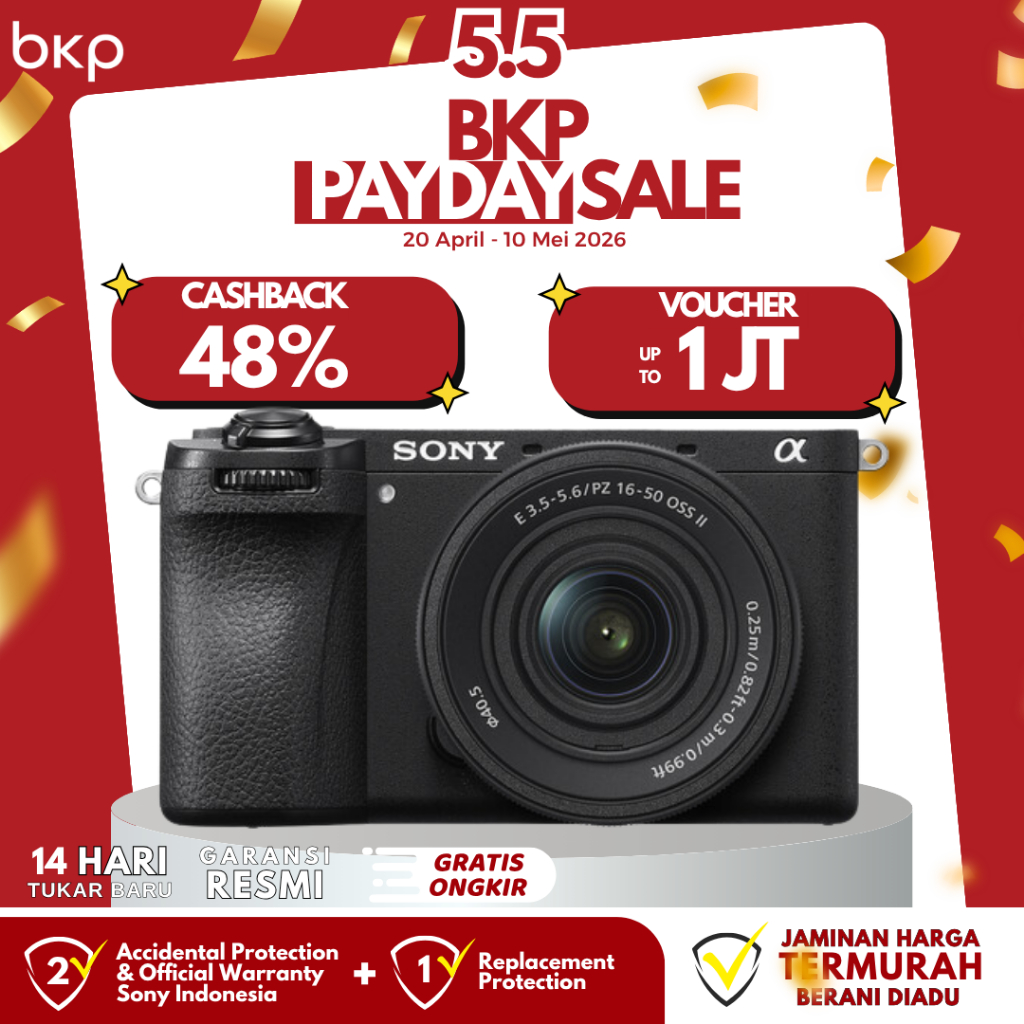 Sony Alpha A6700 Kit 16-50mm / Sony A6700 / Sony Alpha 6700 Kit RESMI