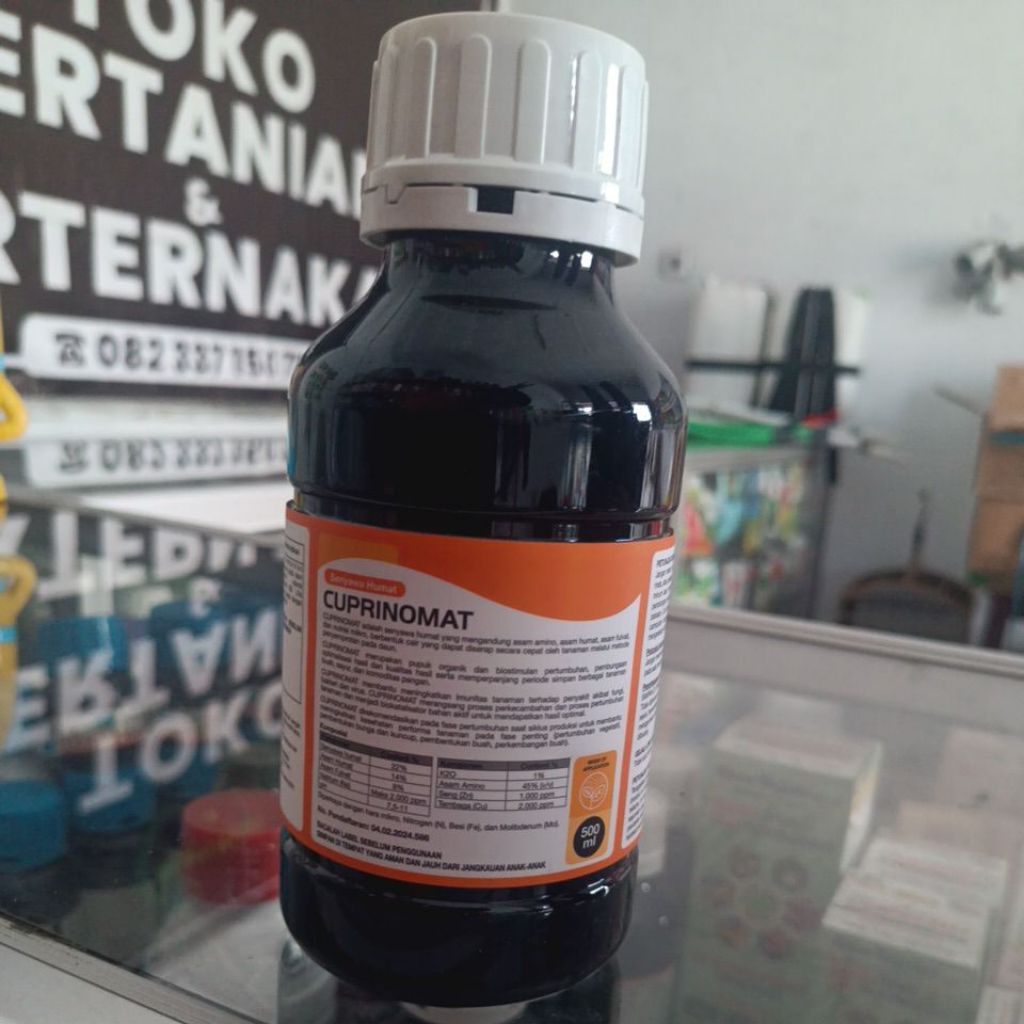 Cuprinomat (asam humat, asam amino, asam fulvat dan cuprum)