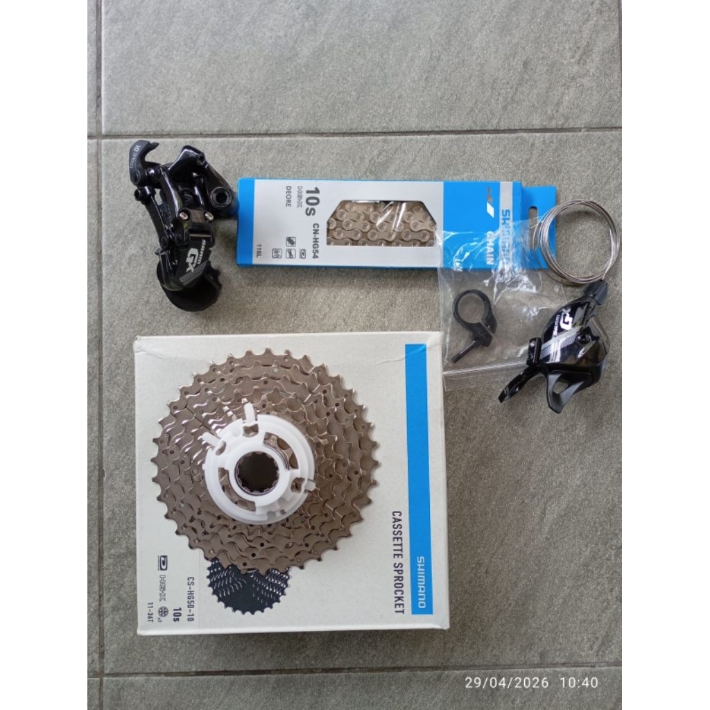 Mini Groupset Sram GX 10 Speed 36T - Rd Shifter Sram GX