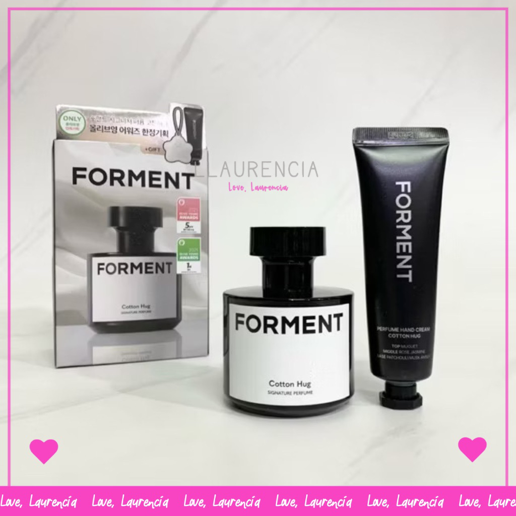 Ready Stock FORMENT Cotton Hug Signature Perfume Full Size 50 ML / BTS Jungkook Parfum