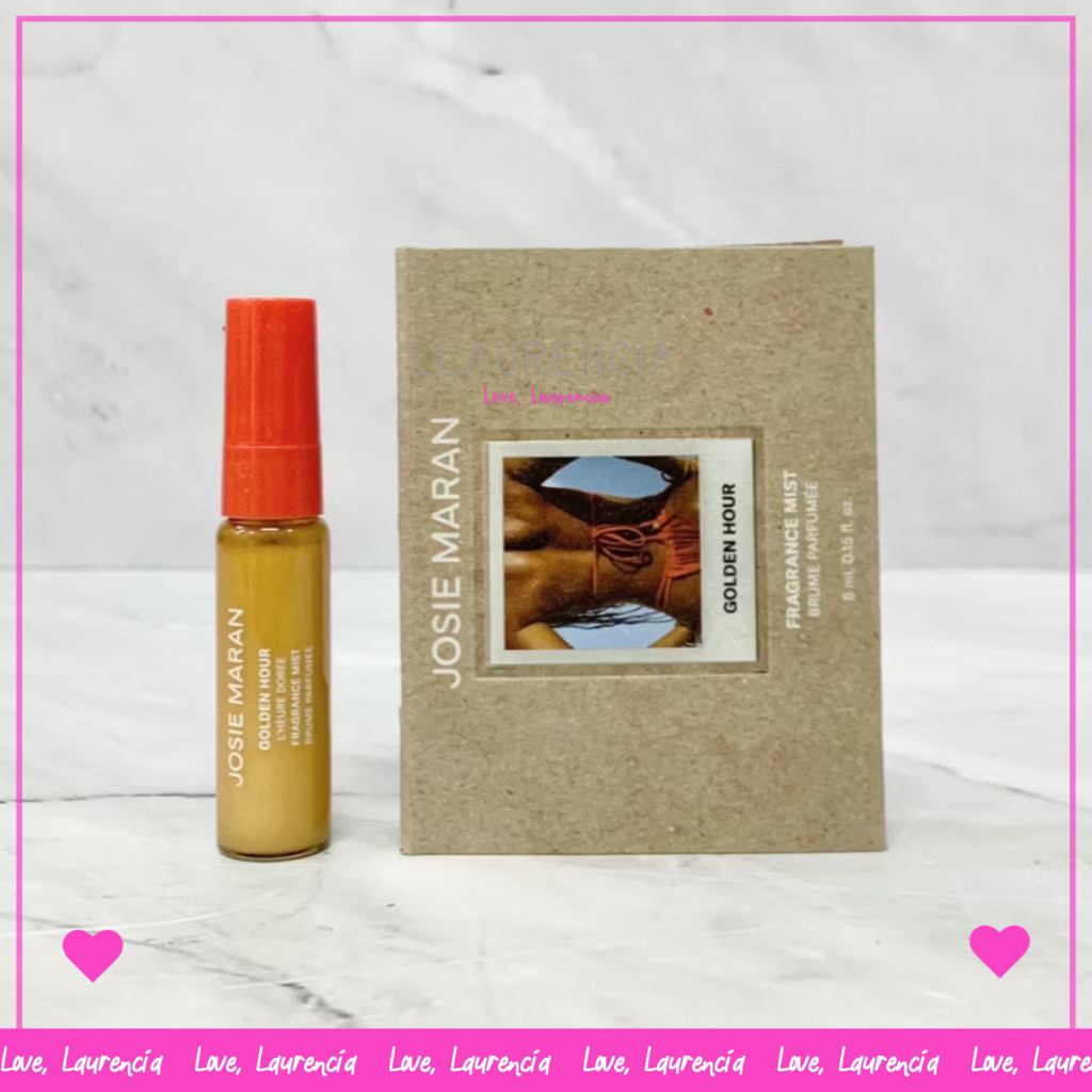 Josie Maran Body + Hair Fragrance Mist with 100% Natural Scents - Golden Hour