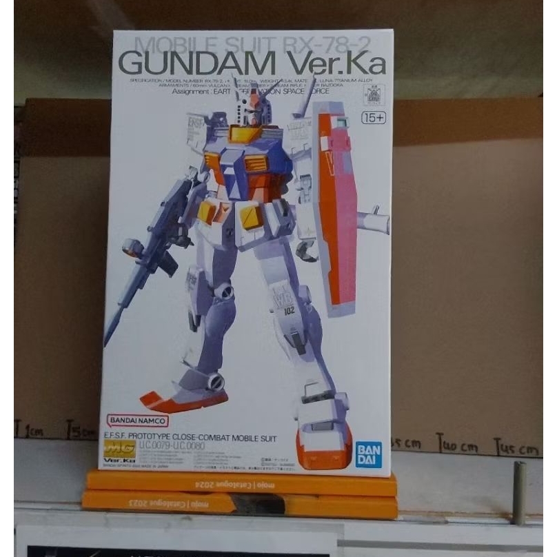 GUNDAM MG RX78-2 VER.KA 14215/63537 (ORIGINAL BANDAI)