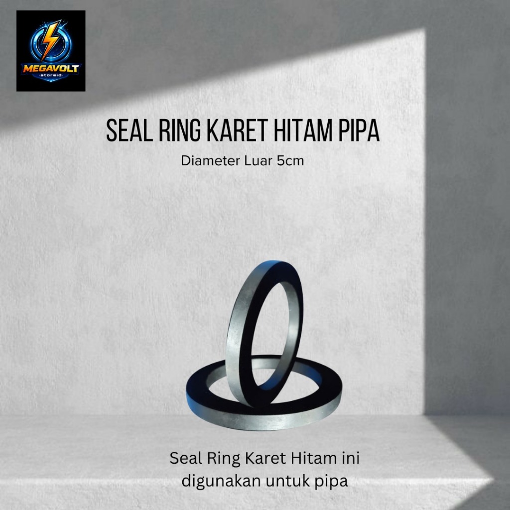 5Pcs - Seal Ring Karet Pipa 5cm Seal Karet Ring