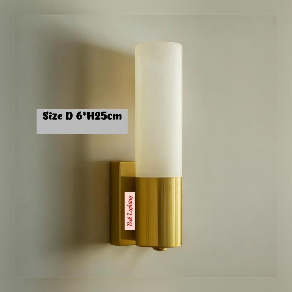 Lampu dinding modern minimalis/Lampu dinding kamar/Lampu dinding bronze/Lampu minimalis/wall lamp/La