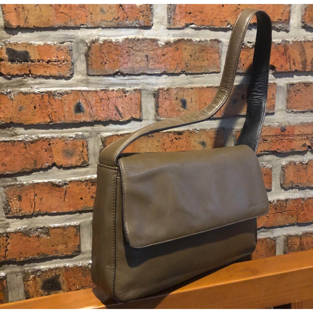 shoulder bag kenneth cole kulit asli preloved