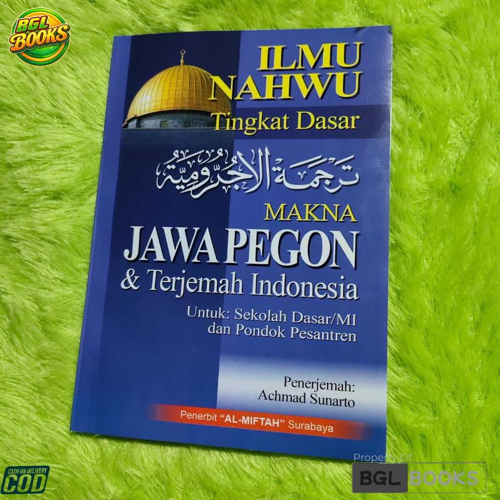 buku terjemahan jurumiyah JPI 3 bahasa