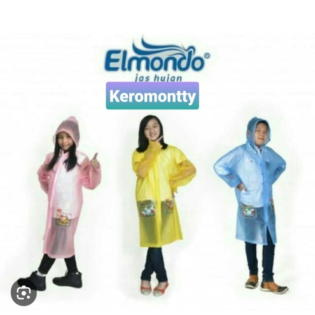 JAS HUJAN PONCO ANAK 4- 12 TAHUN ELMONDO 502