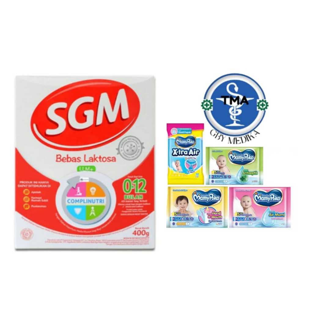 SGM LLM+ Bebas Laktosa Susu Formula 400 gram