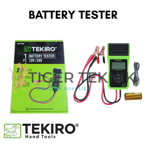 Alat Tes Aki 7 - 30 VDC / Tester Aki / Battery Tester ASLI TEKIRO