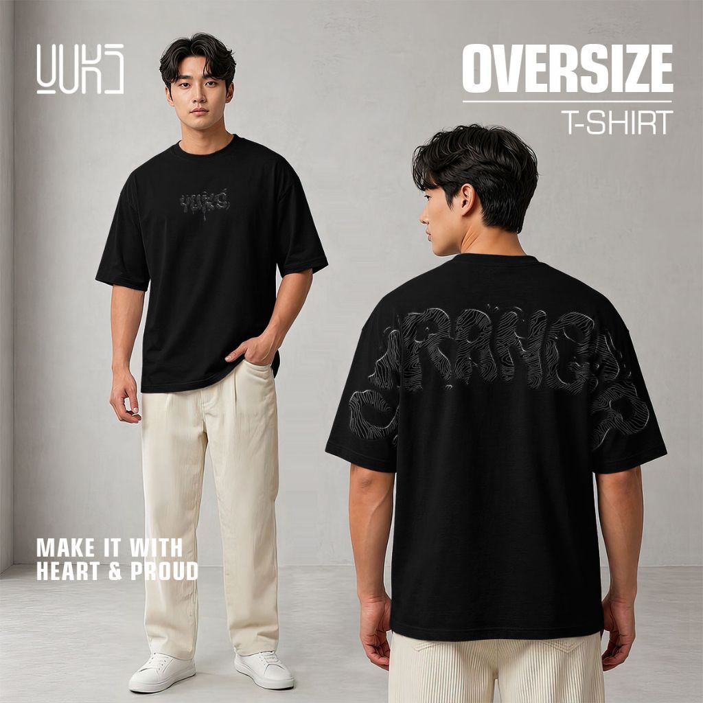 KAOS OVERSIZE PREMIUM TEBAL ADEM PRIA WANITA COTTON COMBED 24s TSHIRT BIG SIZE BAJU DISTRO ORIGINAL 