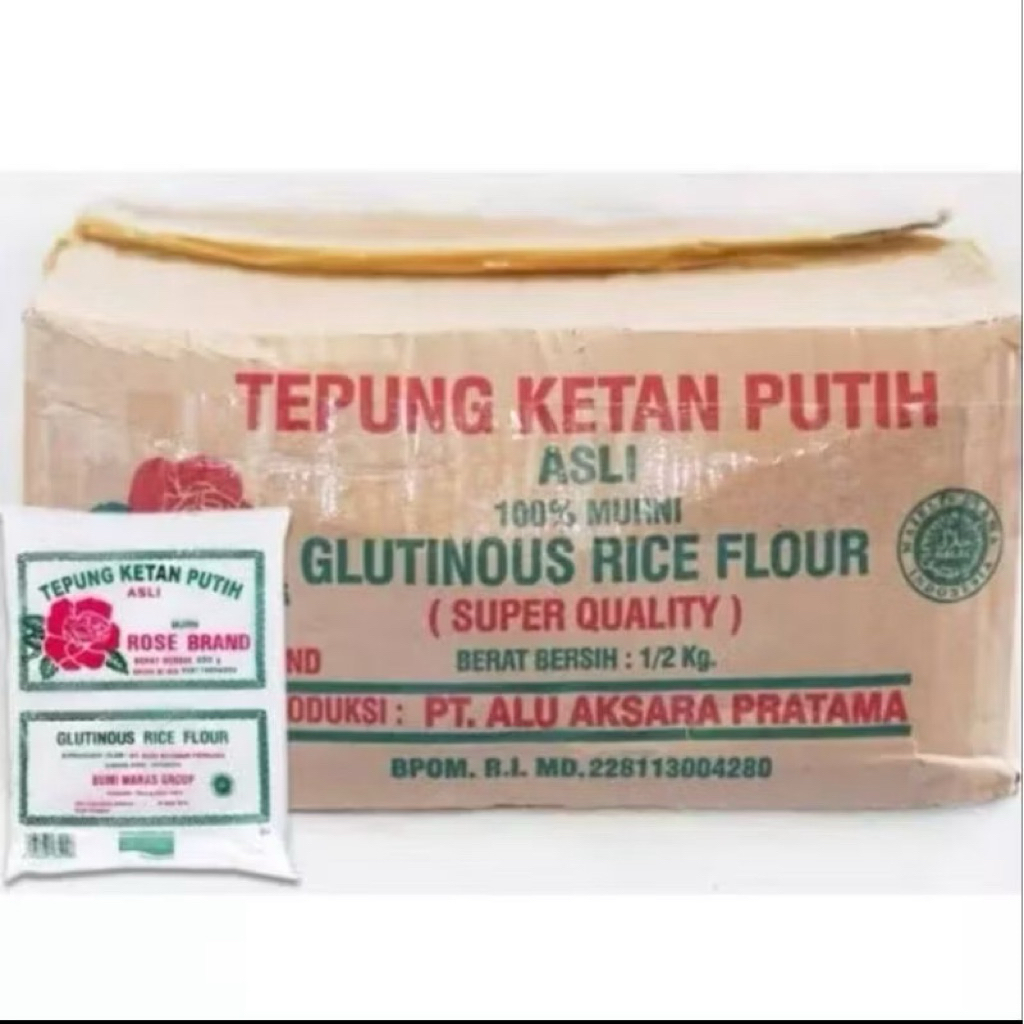 Tepung Ketan Rose Brand 1 dus