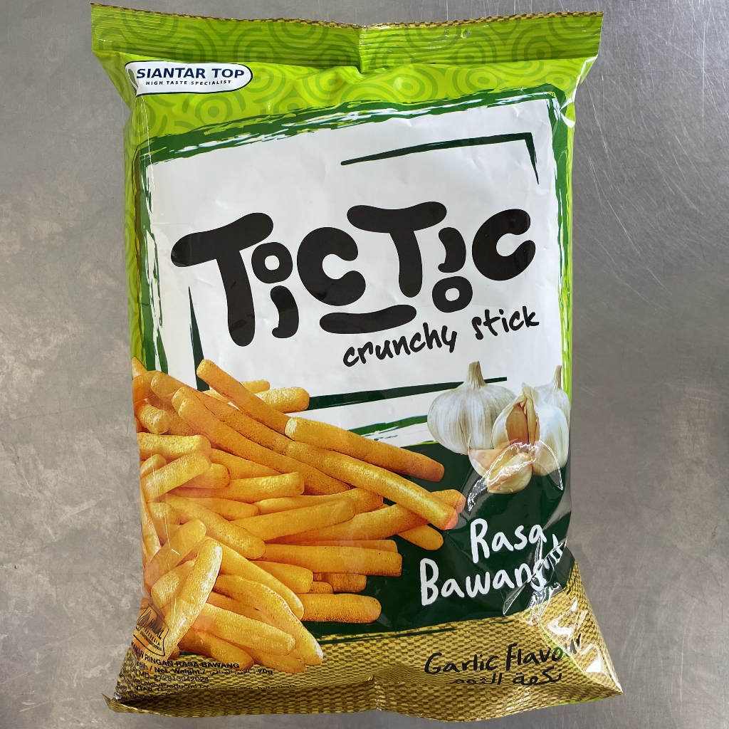 TICTIC RASA BAWANG ASLI 70 gr | MAKANAN RINGAN STIK