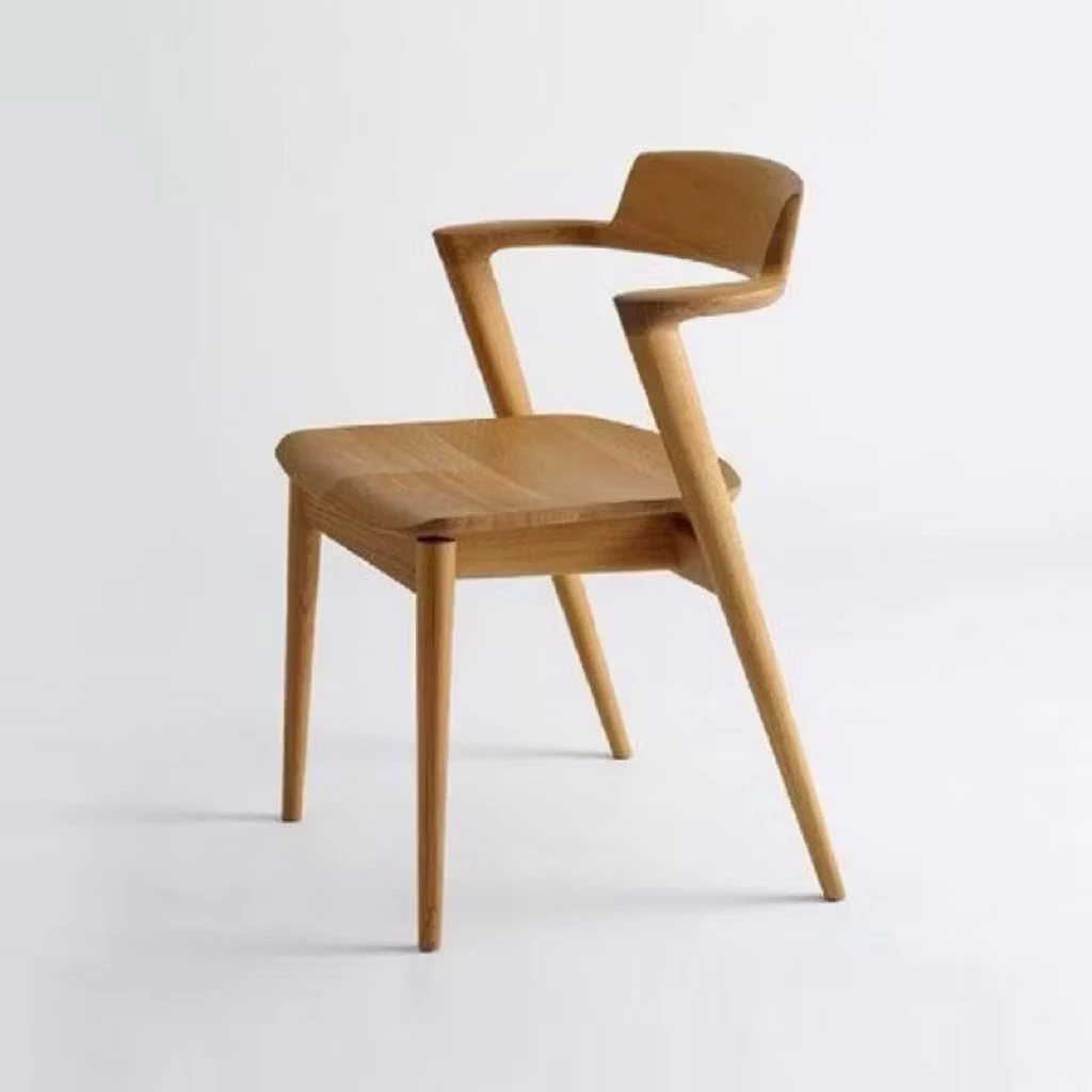 kursi cafe hirosima kayu jati minimalis / kursi makan kayu jati solid kursi hirosima kayu jati