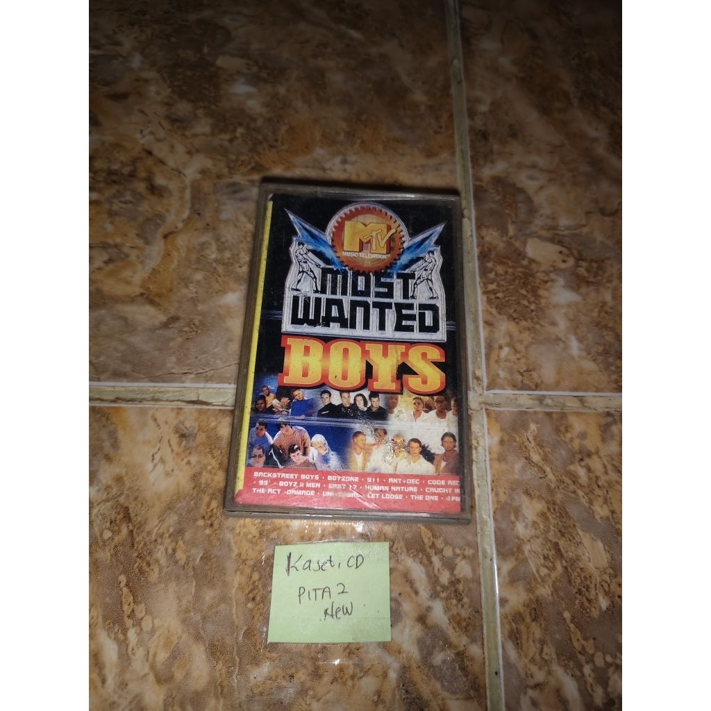 Kaset Pita Mtv Most wanted boys