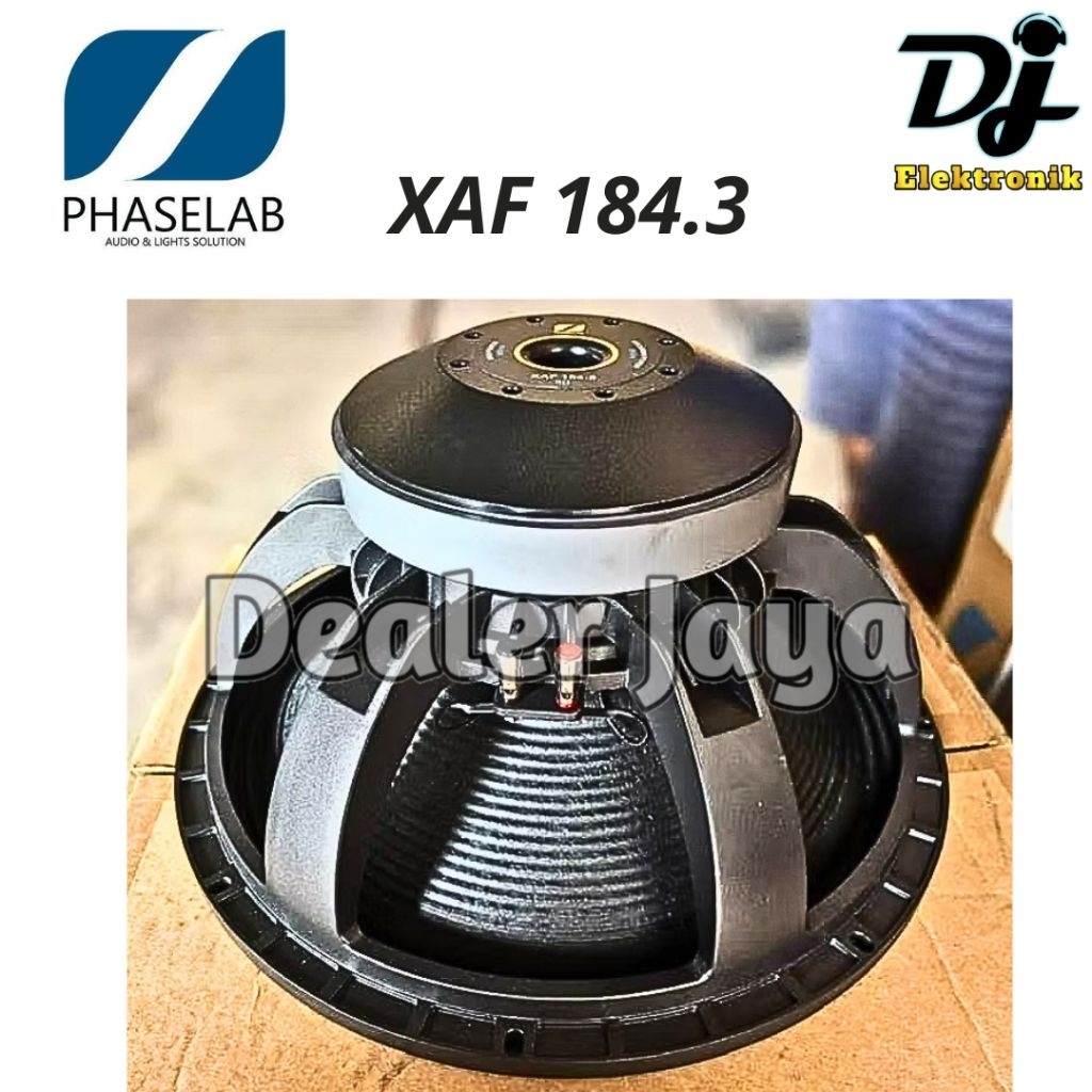 Speaker Komponen Phaselab XAF 184.3 / XAF184.3 - 18 inch (Phase Lab)