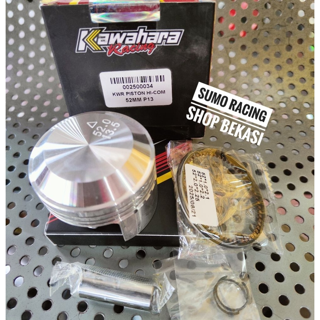 PISTON KAWAHARA 52MM PIN 13 TYPE HI-COM