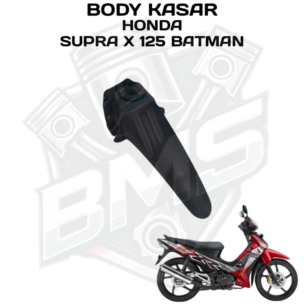 Spakbor Depan Bagian Belakang Supra X 125 Batman Cover Bodi Honda Supra 125 betmen Batok spakbor sle