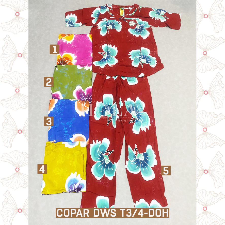 HOLA_FASH | CP DWS BATIK CAP PREMIUM, SETELAN CP COPAR DEWASA